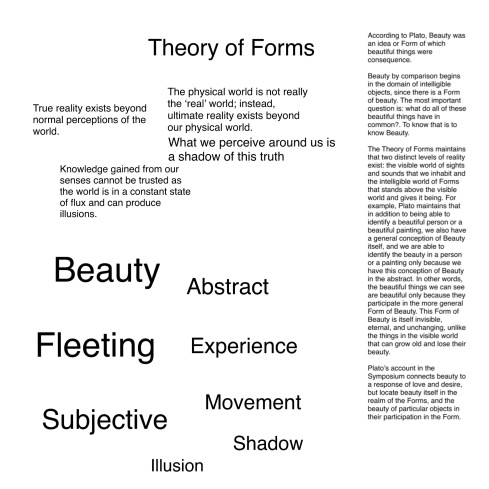 Theory of form moodboard